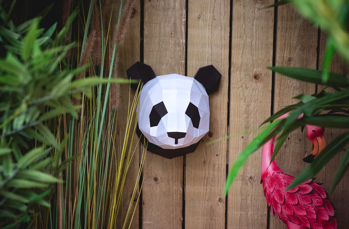 Panda klein - Eveli Gemiddeld (papier) 3D Origami DIY Papercraft