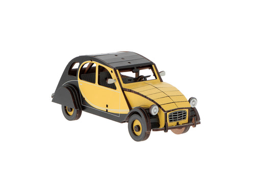 Kleine Citroën 2CV - Eveli 3D Origami DIY Papercraft