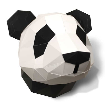 Panda groot - Eveli Gemiddeld (papier) 3D Origami DIY Papercraft